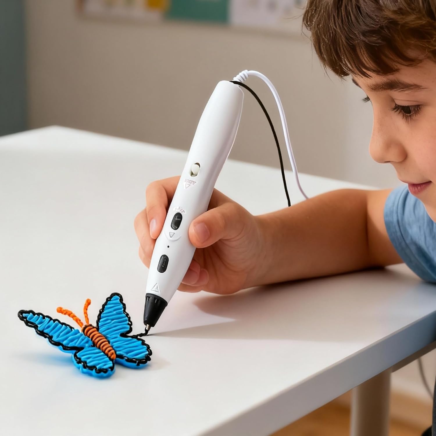 RPC200B 3D Pen Set, Includes 12 colors of PLA filament - Image 3