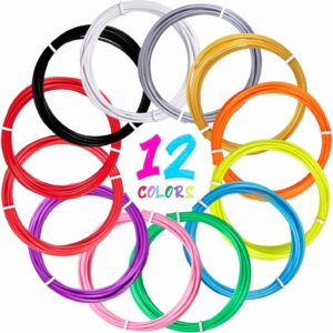 3D Pen Filament Refills 12 Colors 3D Printing Pen PLA Filament 1.75mm