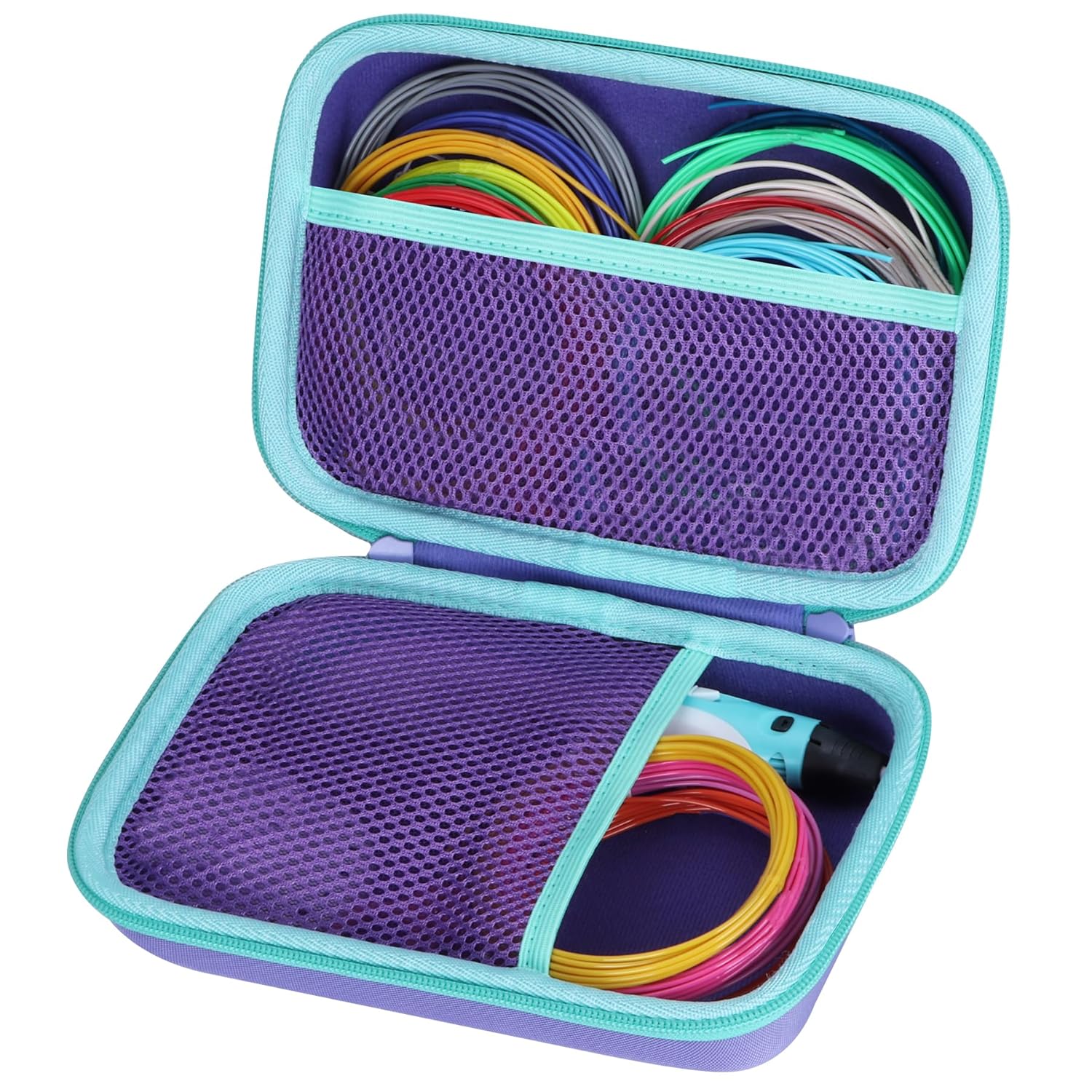 Hard Case Compatible with SCRIB3D P1 3D Printing Pen / MYNT3D Super 3D Pen / 3Doodler Start 3D Printing Pen - Image 4