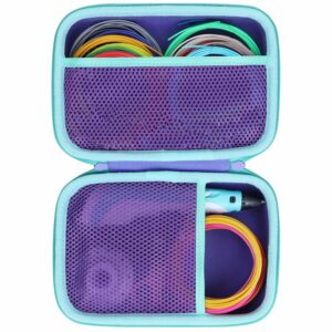 Hard Case Compatible with SCRIB3D P1 3D Printing Pen / MYNT3D Super 3D Pen / 3Doodler Start 3D Printing Pen