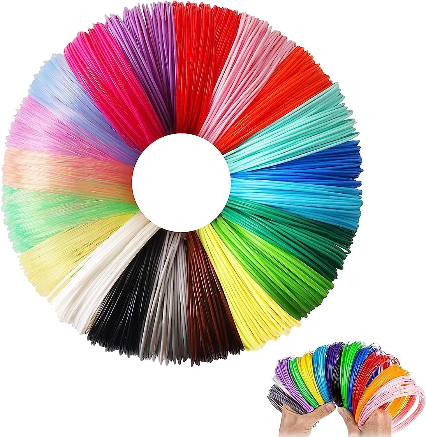 Helweet 20-Colour PLA Refills (1.75 mm)