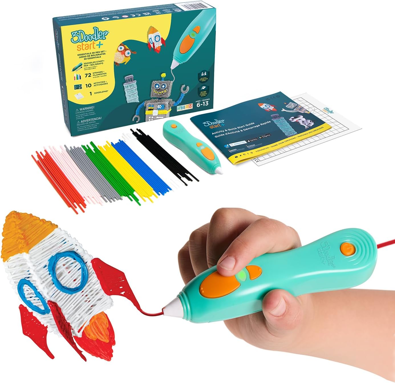 3Doodler Start+ Essentials 3D Pen Set