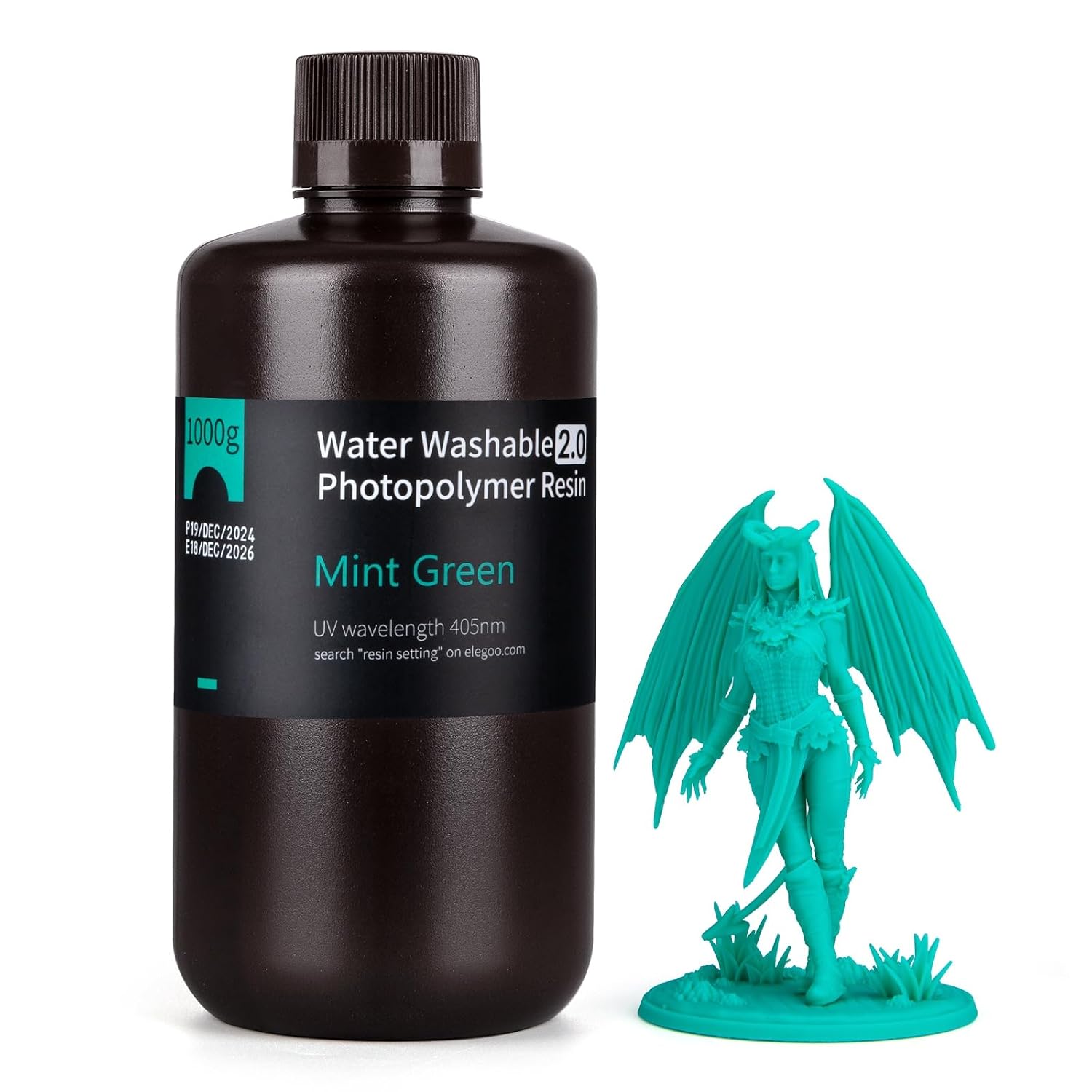 Elegoo Water Washable Resin 2.0, 1 kg